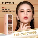 新的o.o.o批发商持久彩妆4色高颜料豪华金色眼影盘