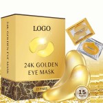 24K黄金胶原蛋白眼垫凝胶眼膜治疗眼部浮肿抗衰老去眼袋深层补水