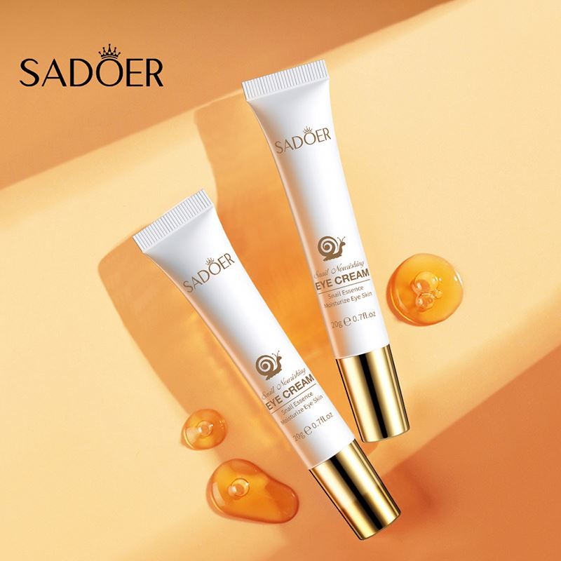 New SADOER Private Label Snail Serum Firming Anti-wrinkle Anti Aging Eye Cream