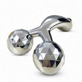 Discount Now Updated New 3D Firming Massage V Line Face Lifting Mini Facial Roller Antique Bronze Golden Foil Paper