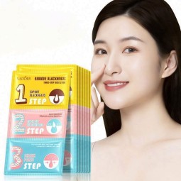 OEM天然去除黑头鼻面膜贴片深层清洁收缩毛孔控油鼻膜化妆工具