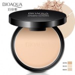 BIOAQUA OEM ODM最佳化妆自然3色面部自有品牌压粉，适用于所有皮肤