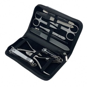 Factory Direct Stainless Steel Nail Clipper Set Professional 10 in 1 Manicure Set