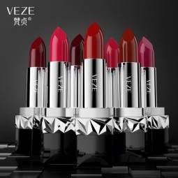 VEZE新品自有品牌彩妆天然防水哑光唇膏