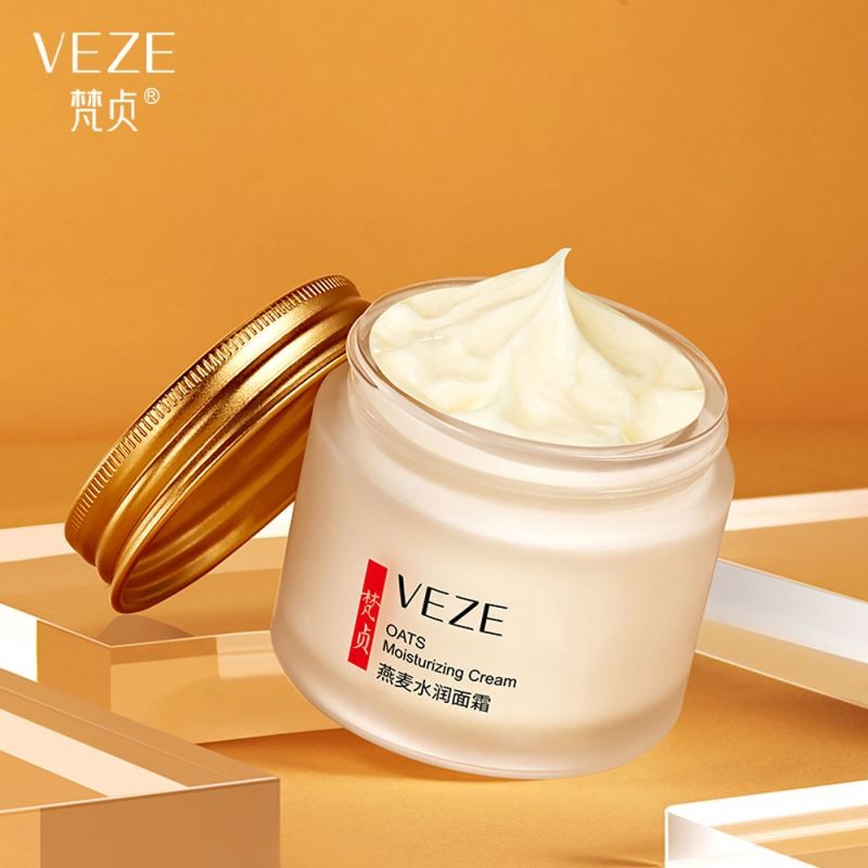 VEZE Organic Oat Extract Nourishing Moisturizer Facial Moisture Whitening Cream Wholesale