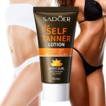 50g私人品牌SADOER持久古铜色晒黑乳身体护理保湿晒黑乳液