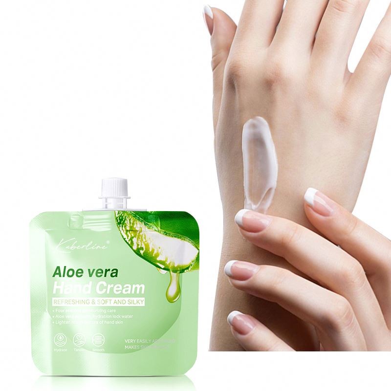 Skincare Factory Whitening Moisturizing Aloe Vera Mini Korean Hand Cream Bag Pack of 30 Anti-cracking Hand Cream