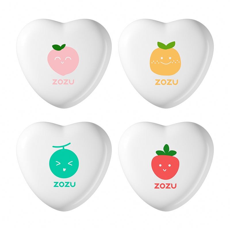 ZOZU Private Label Lips Care Moisturizer Strawberry Peach Fruit Taste Organic Lip Balm Ball