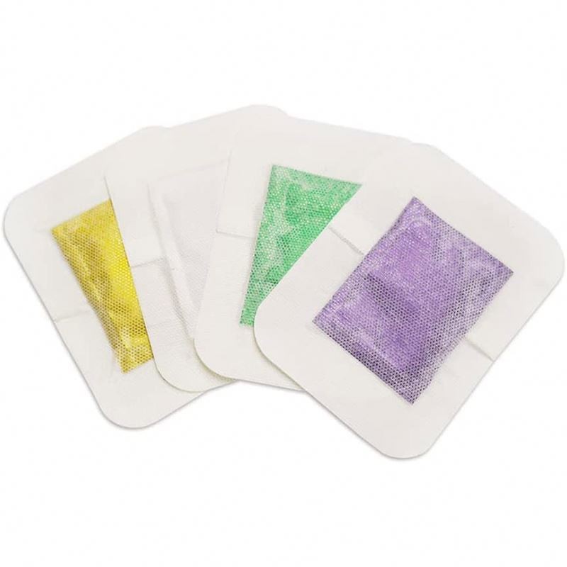 Hot Selling Private Labels Detoxify Toxins Fit Health Care Green Tea Pads Detox Foot Patch
