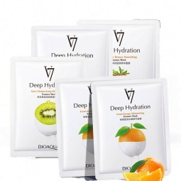 BIOAQUA V7隐形慵懒水果精华水嫩焕颜保湿美白面膜