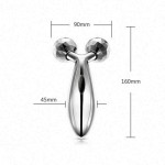折扣现在更新新的3D紧致按摩V线面部提升迷你面部滚轮古董青铜金箔纸