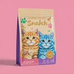 Pet Food Bag Manufacturer - OEM Custom Eco-Friendly Flat Bottom Kraft