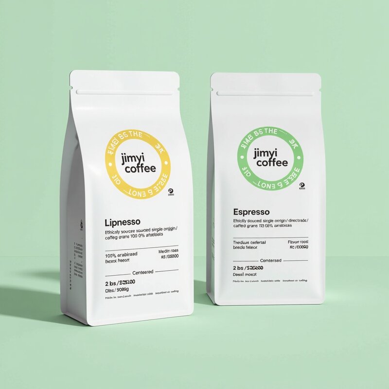 Coffee Bag Manufacturer - OEM Custom Printed Biodegradable Flat Bottom