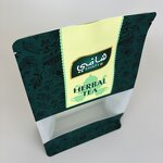 Tea Bag Manufacturer - OEM Custom Resealable PLA View Window Pouch