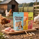 Pet Food Packaging Manufacturer - OEM Custom Printing Window Stand Pouch