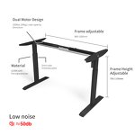 Dual Motor Electric Standing Table Manufacturer - OEM Factory Manufacturer