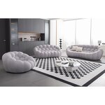 Fabric Bubble Sofa Set Manufacturer - OEM Modern Vacuum Compressed 3D