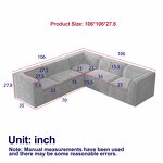 Compression-Sealed Foam Sofa Set Factory - OEM Modern Flannelette Fabric