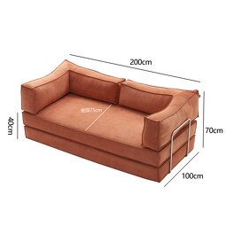 Modular Vacuum Compression Sofa Bed Factory - OEM Luxury Italian Minimalist