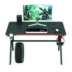 Computer Desk with Led Factory - OEM 2022 YIZHUO Hot Sale K Shape PC