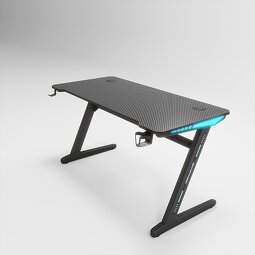 Gaming Desk Factory - OEM YZ Cheapest Adjustable Commercial with Led Lights