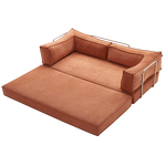 Modular Vacuum Compression Sofa Bed Factory - OEM Luxury Italian Minimalist