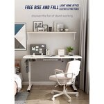 Ergonomic Gaming Desk Factory - OEM 55 Inch Z Shaped PC Desk