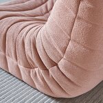 Vacuum Compressed Sofa Manufacturer - OEM Modern Plush Corduroy Sectional