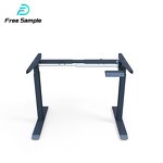 Lift up Sit Stand Desk Factory - OEM Yz White Dual Motor Standing Desk
