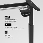 Height Adjustable Desk Manufacturer - OEM YZ Work Desk Standing Computer Table