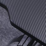 Gaming Computer Desk Manufacturer - OEM Yizhuo Factory Supplier Black Bureau