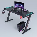 Gaming Mesa Gamer Desk Manufacturer - OEM Hot Sale RGB Led Ergonomic