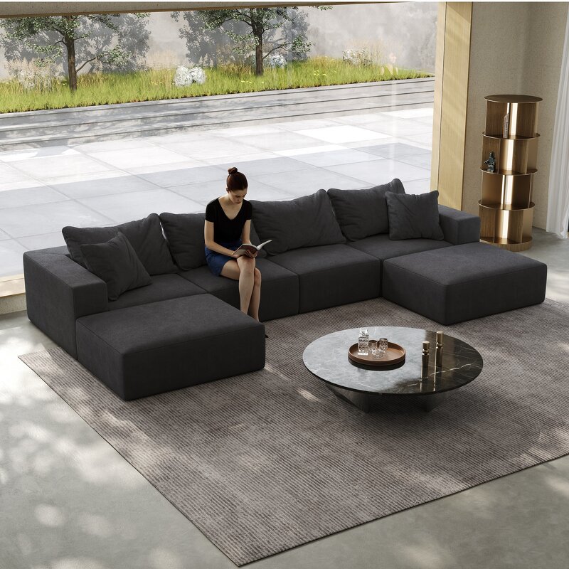 Sectional Compress Vacuum Sofa Bed Factory - OEM Modern Simple Modular