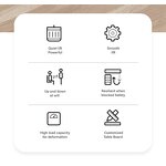 Dual Motor Electric Adjustable Standing Desk Factory - OEM Yz Luxury Office