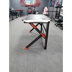 Computer Desk with Led Factory - OEM 2022 YIZHUO Hot Sale K Shape PC