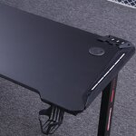 Gaming Computer Desk Manufacturer - OEM Yizhuo Factory Supplier Black Bureau