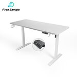 Electric Laptop Standing Desk Manufacturer - OEM Yz New Design Tempered Glass