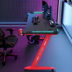 Gaming Desk Factory - OEM Vintage Steam-Punk with Brass Hardware Leather