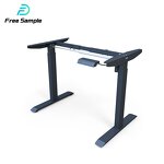 Lift up Sit Stand Desk Factory - OEM Yz White Dual Motor Standing Desk