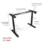 Motor Adjustable Desk Manufacturer - OEM YZNew Products Stand up Desk Frame