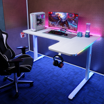 L Shape Gaming Desk Factory - OEM YZ Wholesale Desktop I Shape Leg