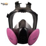 Full Face Gas Mask Manufacturer - OEM High Quality Double Filter Silicon
