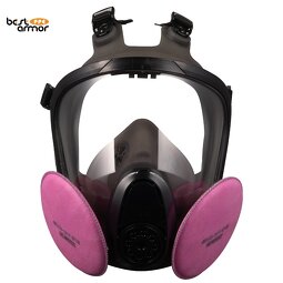 Full Face Gas Mask Manufacturer - OEM High Quality Double Filter Silicon