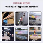 Traffic Safety Warning Belt Factory - OEM Construction Site Reflective Canvas