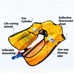 Snorkel Vest Factory - OEM Reflective PVC Foam Manual Automatic Inflatable