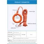 Water Rescue Rope Factory - OEM Wholesale Anti-Aging Lifesaving Floating