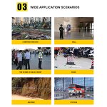 Safety Warning Tape Factory - OEM Customized Logo Yellow 75mm PVC