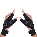 LED Flashlight Gloves Factory - OEM Night Fishing Portable with Grips
