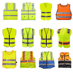 Hi Vis Safety Vest Factory - OEM Custom ANSI Class 2 Multi Pockets