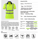 Reflective Safety Shirt Manufacturer - OEM Custom Logo Long Sleeve Quick Dry